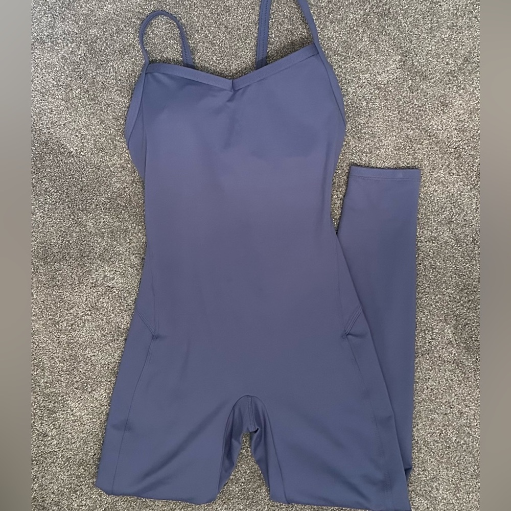 Bombshell sportswear sculpted bodysuit denim